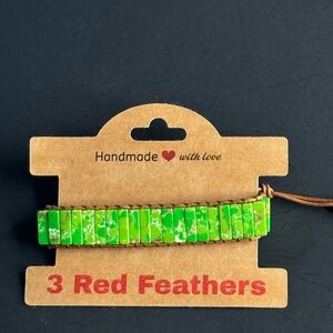 Green Beaded Bracelet